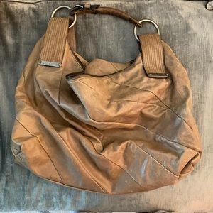 Juicy couture leather extra large hobo bag
